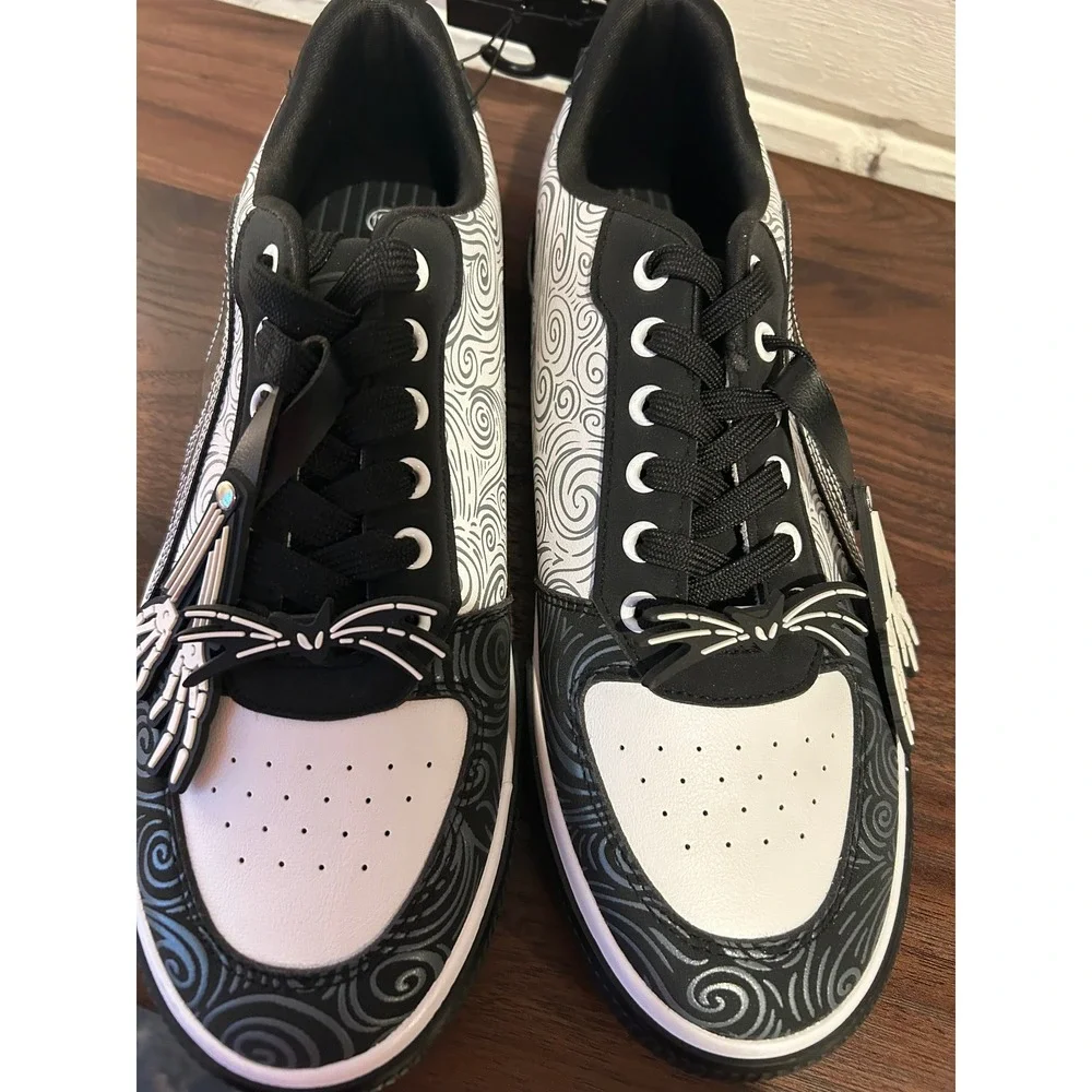 NWT Ground Up Disney Nightmare‎ Before Christmas Jack Skellington Sneaker Size 7